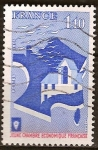 Stamps : Europe : France :  25 Aniv de Cámaras Júnior de Comercio. 