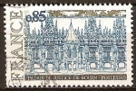 Stamps : Europe : France :  Palacio de Justicia de Rouen.