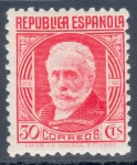 Stamps Spain -  ESPAÑA 734 CIFRAS Y PERSONAJES
