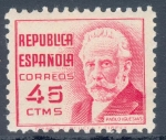 Stamps Spain -  ESPAÑA 737 CIFRAS Y PERSONAJES