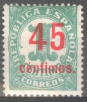 Stamps Spain -  ESPAÑA 742 CIFRAS HABILITADOS CON NUEVO VALOR