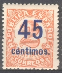 Stamps Spain -  ESPAÑA 743 CIFRAS HABILITADOS CON NUEVO VALOR