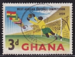Sellos del Mundo : Africa : Ghana : Futbol