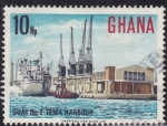 Sellos del Mundo : Africa : Ghana : Puerto