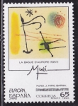 Stamps Spain -  Obras de Joan Miró