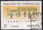 Sellos del Mundo : Europa : Espaa : Efemerides - Casas del tratado en Tordesillas