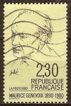 Stamps France -   	Centenario del nacimiento de Maurice Genevoix (escritor).