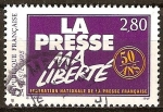 Stamps France -  50 Aniv de la Federación Nacional de Prensa.
