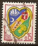 Stamps France -  Escudo de armas 