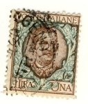 Stamps Italy -  Victorio Emanuele III