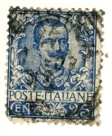 Stamps : Europe : Italy :  VictorÃ­o Emanuel III