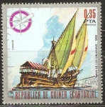 Stamps Equatorial Guinea -  NAVE  DE  LOS  CRUZADOS  1288