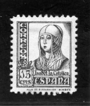 Sellos de Europa - Espaa -  Cifras, Cid e Isabel. Isabel