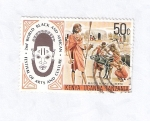 Stamps Kenya -  II Festival Mundial de Arte y Cultura Negra y Africana