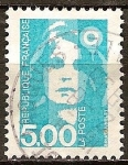 Stamps : Europe : France :  "Marianne".