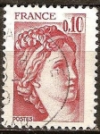 Stamps : Europe : France :  "Sabine"