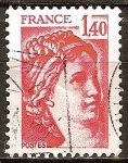 Stamps : Europe : France :  "Sabine"