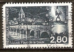 Stamps : Europe : France :  Puente en Rupt aux Nonains, Saulx Región.