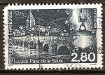 Sellos de Europa - Francia -  Puente en Rupt aux Nonains, Saulx Región.