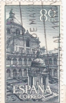 Stamps Spain -  REAL MONASTERIO DE SAN LORENZO DE EL ESCORIAL  (6)
