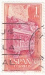 Stamps Spain -  MONASTERIO DE SANTA MARIA DE POBLET  (6)