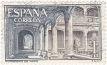 Stamps Spain -  MONASTERIO,DE YUSTE  (6)