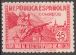 Stamps Spain -  ESPAÑA 795 HOMENAJE AL EJERCITO POPULAR