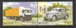 Stamps Ukraine -  Europa, transportes de Correos