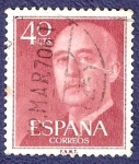 Stamps Spain -  Edifil 1148 Serie básica Franco 0,40