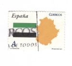 Stamps Spain -  Autonomias.Extremadura