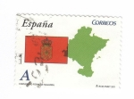 Stamps Spain -  Autonomias.Comunidad foral de Navarra