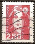 Stamps : Europe : France :  "Marianne".
