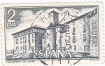 Stamps Spain -  MONASTERIO DE.LEYRE   (6)