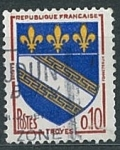 Sellos de Europa - Francia -  Escudo de Troye