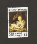 Stamps : America : Grenada :  Navidad