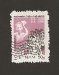 Stamps Vietnam -  40 Aniv. de las elecciones