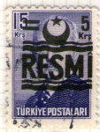 Stamps : Asia : Turkey :  5 Personaje