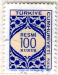 Stamps : Asia : Turkey :  10 Cifra