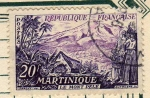 Stamps : Europe : France :  Le Mont Pele MARINIQUE