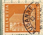 Stamps Switzerland -  Fribourg