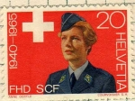 Stamps : Europe : Switzerland :  25 años