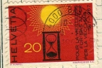 Stamps : Europe : Switzerland :  50 años