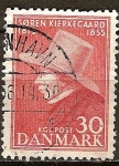 Stamps Denmark -   Centenario de la muerte de Kierkegaard. S. 