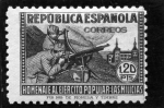Stamps Spain -  Homenaje al Ejercito