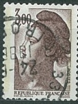 Stamps France -  La Libertad - 3