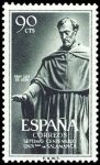 Stamps Spain -  ESPAÑA SEGUNDO CENTENARIO Nº 1127 ** 90C VERDE OSCURO SALAMANCA 