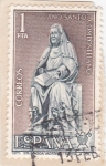 Stamps Spain -  Santa Brígida de Vadstena (Suecia)-AÑO SANTO COMPOSTELANO (6)