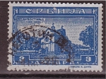 Stamps Europe - Serbia -  serie- Iglesias