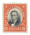 Stamps : America : Chile :  Bulnes
