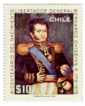Sellos del Mundo : America : Chile : Bicentenario B. o'  higgins